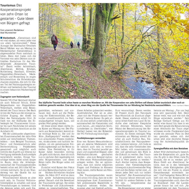 Nahe-Zeitung, 16.11.2016